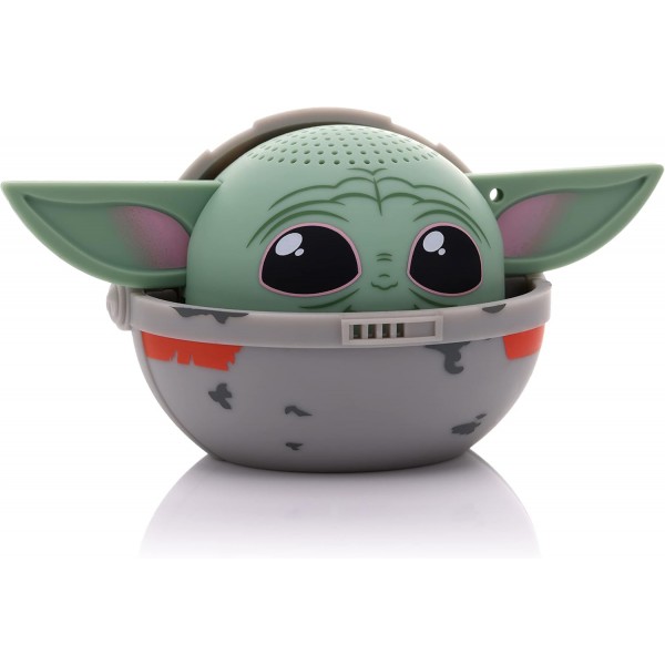 Mini altavoz Bitty Boomers Grogu en carrito 5 cm