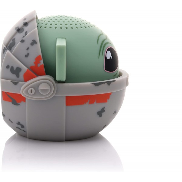 Mini altavoz Bitty Boomers Grogu en carrito 5 cm