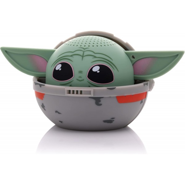 Mini altavoz Bitty Boomers Grogu en carrito 5 cm