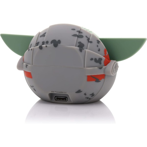 Mini altavoz Bitty Boomers Grogu en carrito 5 cm