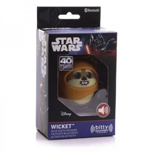 Mini altavoz Bitty Boomers Ewok Wicket 5 cm