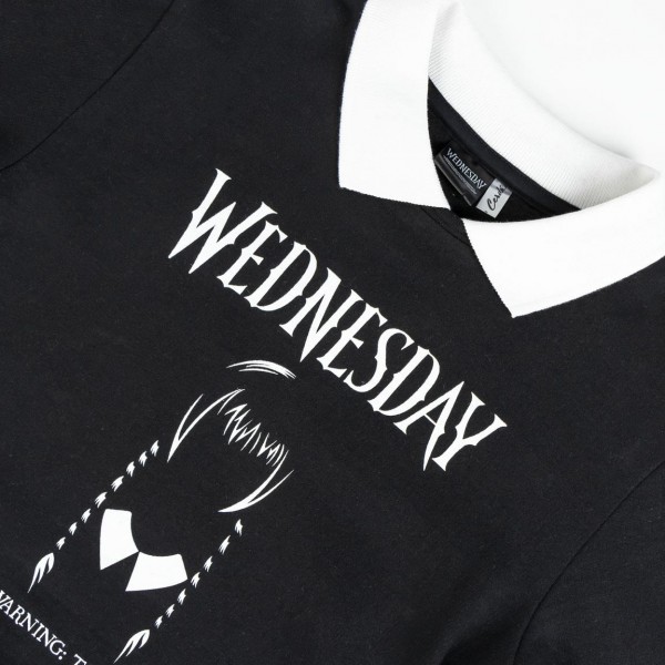 Sudadera Cotton Brushed Wednesday