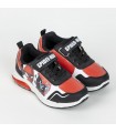 Deportiva Suela Pvc Con Luces Spiderman