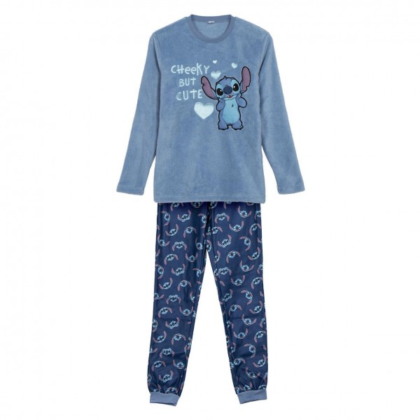 Pijama Largo Coral Fleece Stitch