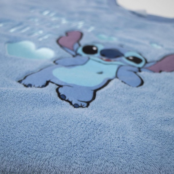 Pijama Largo Coral Fleece Stitch