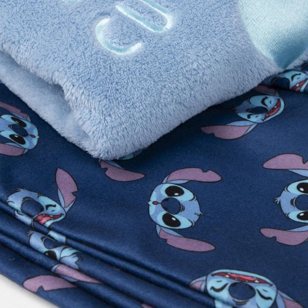 Pijama Largo Coral Fleece Stitch