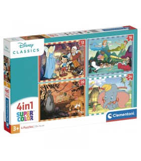 Puzzle Classic Disney 12-16-20-24pzs