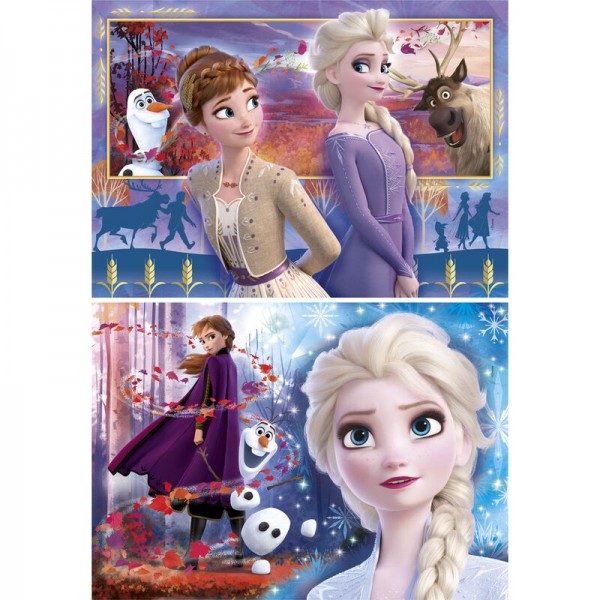 Puzzle Maxi Frozen 2 Disney 2x60pzs
