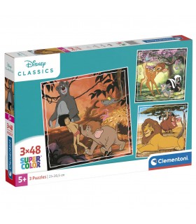 Puzzle Classics Disney 3x48pzs