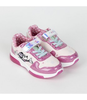 Deportiva Suela Pvc Con Luces Minnie