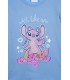 Camiseta Infantil manga Larga Stitch