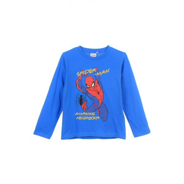 Camiseta Infantil Manga Larga Spiderman