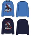 Camiseta Infantil Manga Larga Spiderman