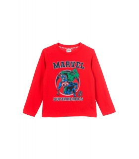 Camiseta Infantil Manga Larga Avangers