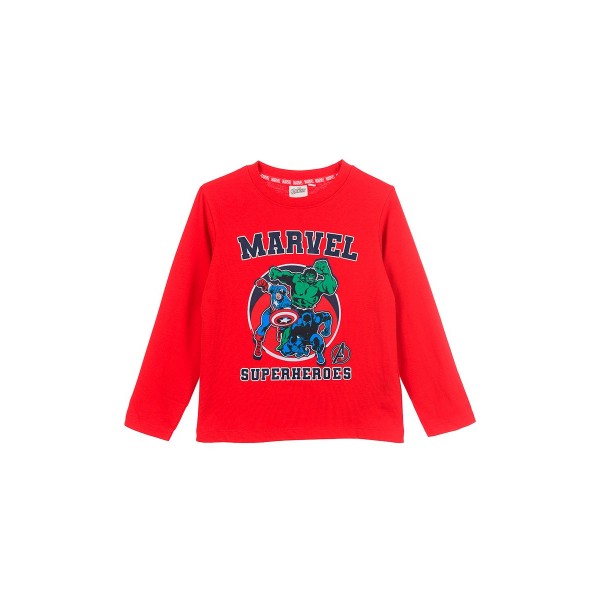 Camiseta Infantil Manga Larga Avangers
