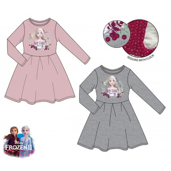 Vestido Infantil Frozen 2