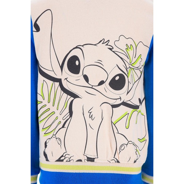 Chaqueta Chándal infantil abierta Stitch