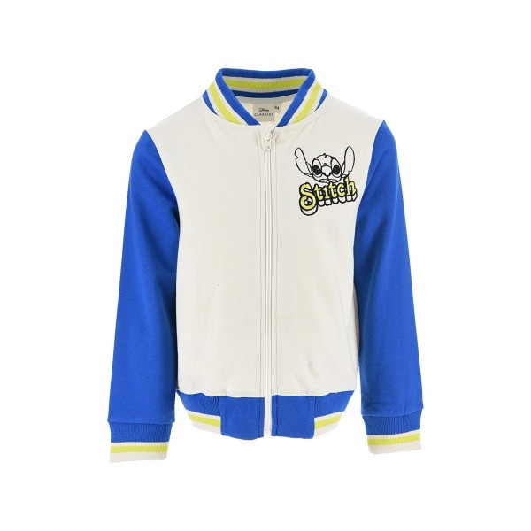 Chaqueta Chándal infantil abierta Stitch