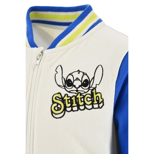 Chaqueta Chándal infantil abierta Stitch