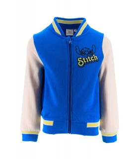 Chaqueta Chándal infantil abierta Stitch