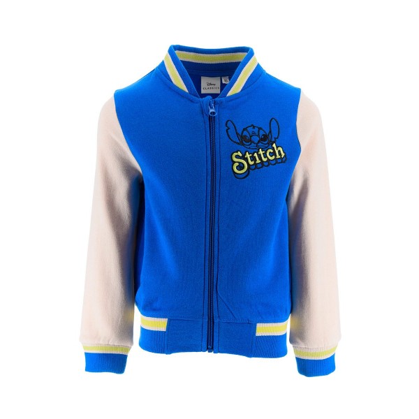Chaqueta Chándal infantil abierta Stitch