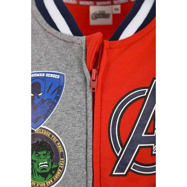 Chaqueta Chándal infantil abierta Avangers