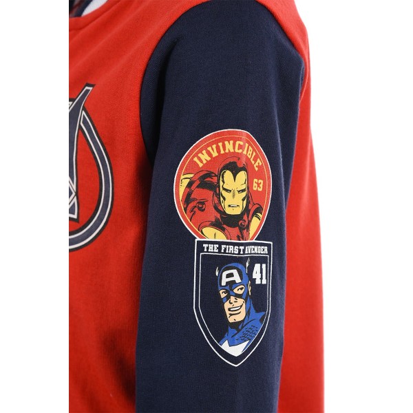 Chaqueta Chándal infantil abierta Avangers