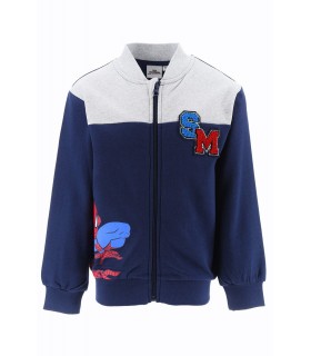 Chaqueta Chándal infantil abierta Spiderman