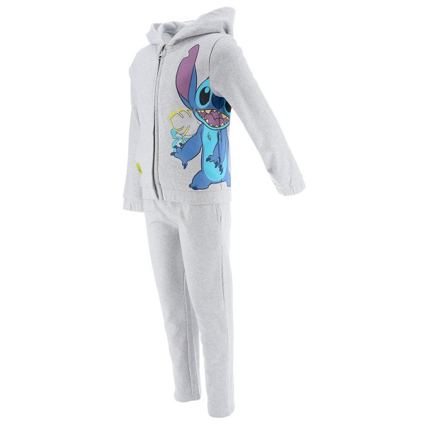 Chándal Con Cremallera y Capucha Infantil Stitch