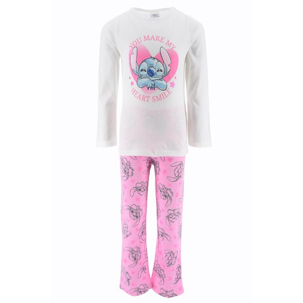Pijama Infantil Manga Larga Stitch