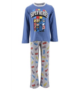 Pijama Infantil Manga Larga Avengers