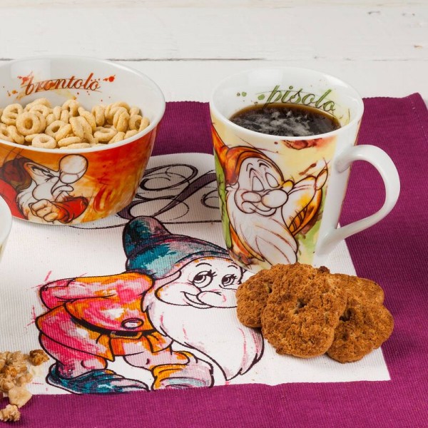 Taza Los 7 Enanitos 380ml, Dormilón