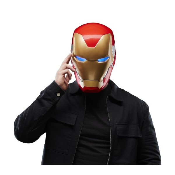 CASCO ELECTRONICO MARVEL VENGADORES IRON MAN MARK LXXXV SERIE COMIC LEGEND