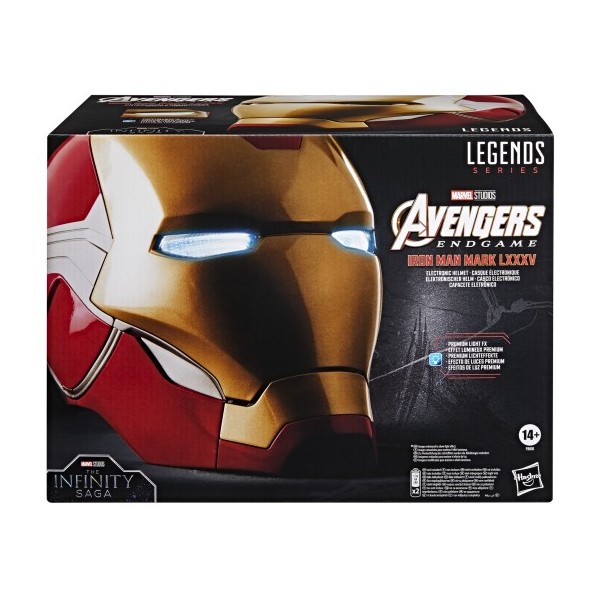 CASCO ELECTRONICO MARVEL VENGADORES IRON MAN MARK LXXXV SERIE COMIC LEGEND