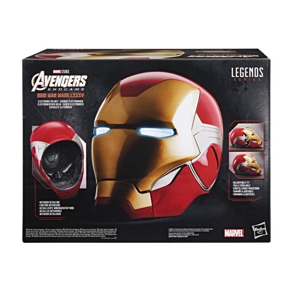 CASCO ELECTRONICO MARVEL VENGADORES IRON MAN MARK LXXXV SERIE COMIC LEGEND