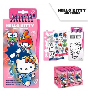 MINI LIBRETA CREATIVA HELLO KITTY