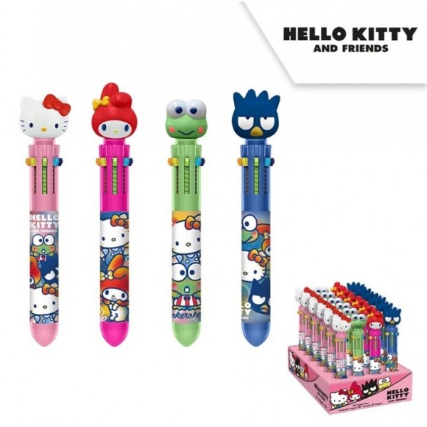 BOLIGRAFO CON 3D TOPPER HELLO KITTY