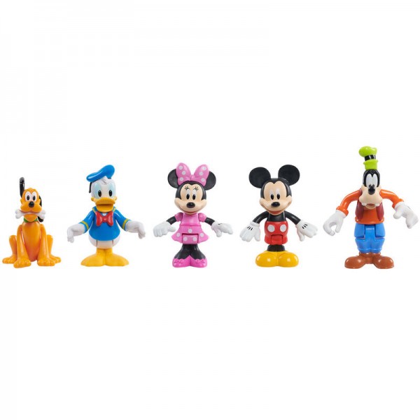 Mickey - Pack 5 Figuras Articuladas Surtidas