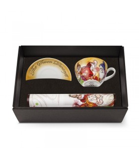 Set de taza + mantel individual 7 enanitos 500 ml