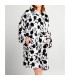 Bata sudadera oversize Mickey Disney coral adulto