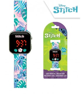 RELOJ LED STITCH