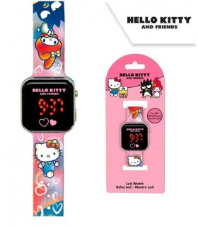 RELOJ LED HELLO KITTY