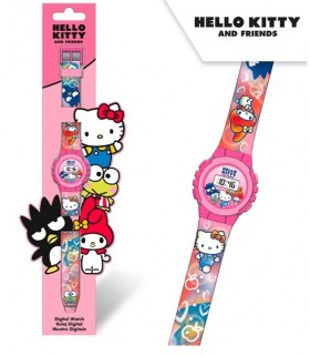 RELOJ DIGITAL KE02 HELLO KITTY