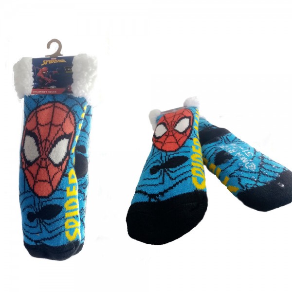 Calcetines antideslizantes sherpa Spiderman Marvel