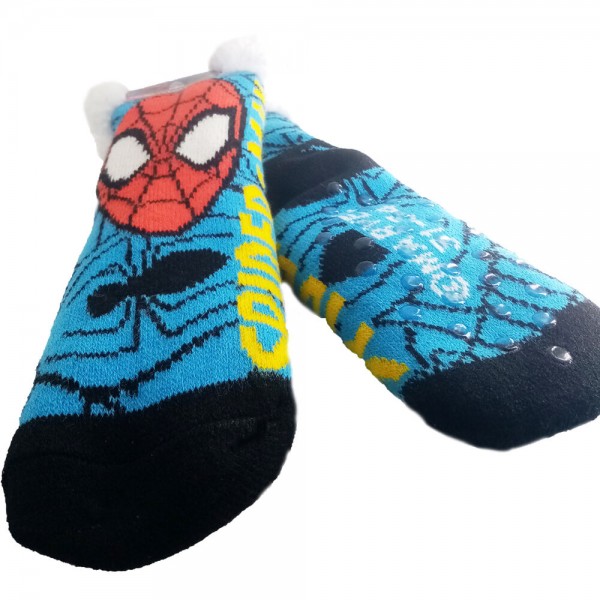 Calcetines antideslizantes sherpa Spiderman Marvel