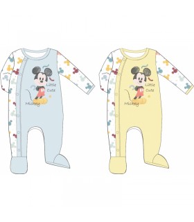 Pelele Bebé Terciopelo Mickey