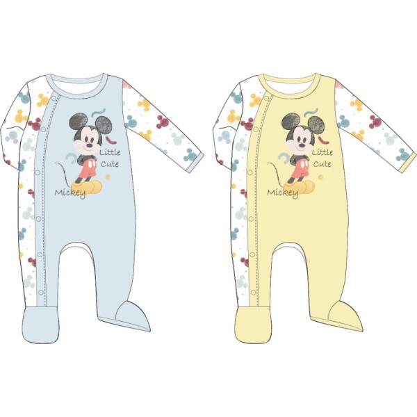Pelele Bebé Terciopelo Mickey