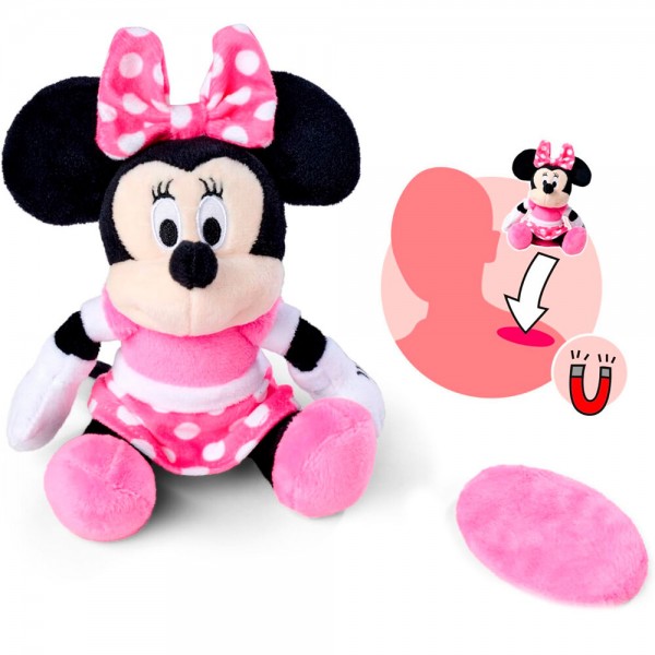Peluche hombro Minnie Disney 12cm