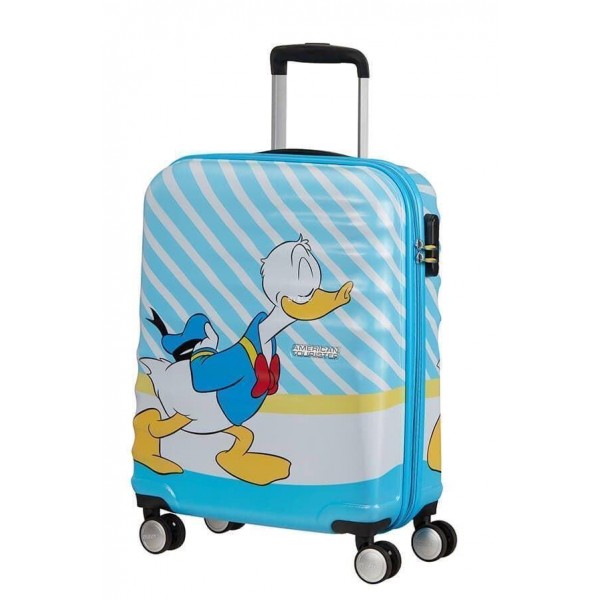 Maleta cabina Disney AMERICAN TOURISTER Donald blue kiss 55cm