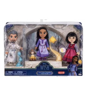 Disney Wish Asha, Dahlia & Magnifico Exclusive Petite Doll Gift Set